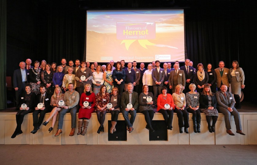All the winners and sponsors at the Flavours of Herriot Awards